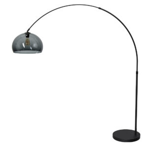 mexlite-lampadaire-flair-noir-plastiquemétal-lampearquée-e27-4662zw-1