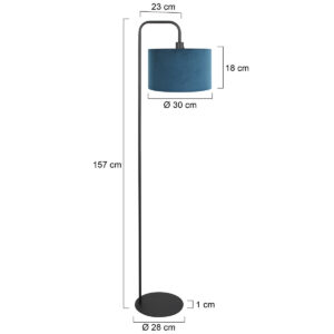 mexlite-lampadaire-forma-noir-métaltextile-lamped'ambiance-e27-4781zw-7