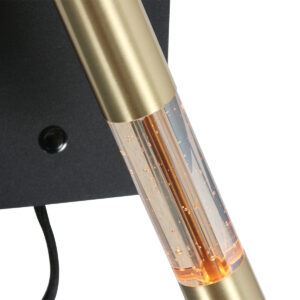 steinhauer-appliquemurale-alisio-laitonnoir-verremétal-lampedelit-led-4594me-11