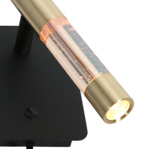 steinhauer-appliquemurale-alisio-laitonnoir-verremétal-lampedelit-led-4594me-5