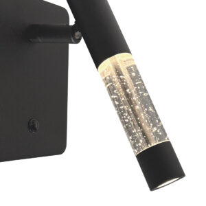 steinhauer-appliquemurale-alisio-noir-verremétal-lampedelit-led-4594zw-5