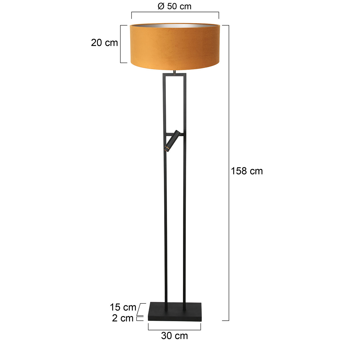 steinhauer-lampadaire-stang-noir-métaltextile-lampedelecture-led_e27-4724zw-7