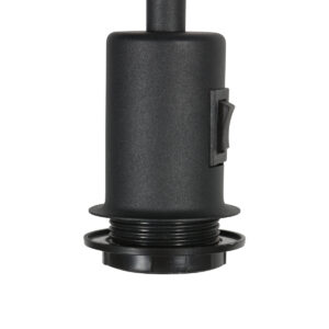 steinhauer-lampadaire-stang-noir-métalvelourstissu-ø28cm-e27-4793zw-4