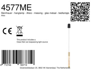 steinhauer-suspension-alisio-laiton-verremétal-lampedelit-led-4577me-8a